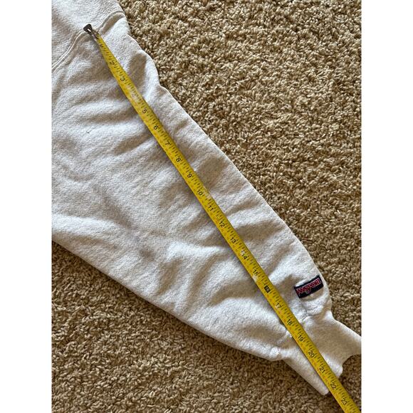 Vintage North Dakota State Jansport Reverse Weave XXL Heather Gray Crewneck - Picture 9 of 9